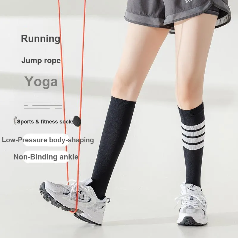 AOKANG Knee High Socks Women's Combo Set-1