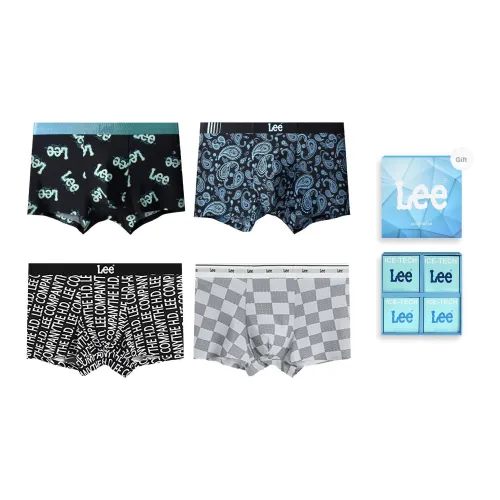 Lee SS23 Ice Series Нижнее белье Подарочная коробка Мужской 4 шт