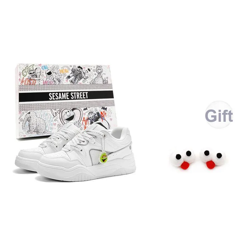 SESAME STREET Height Increasing Balance Impact Resistance Lightweight Breathable Slip Resistant Skateboard Shoes Unisex-18