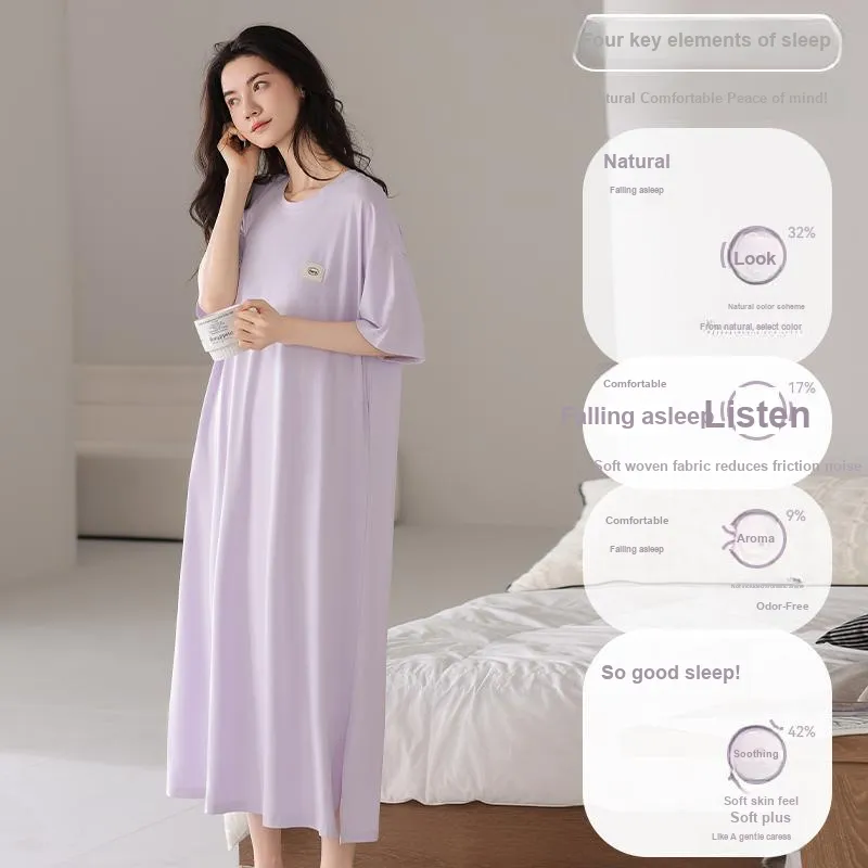 MADALLO Women's Nightgowns-2