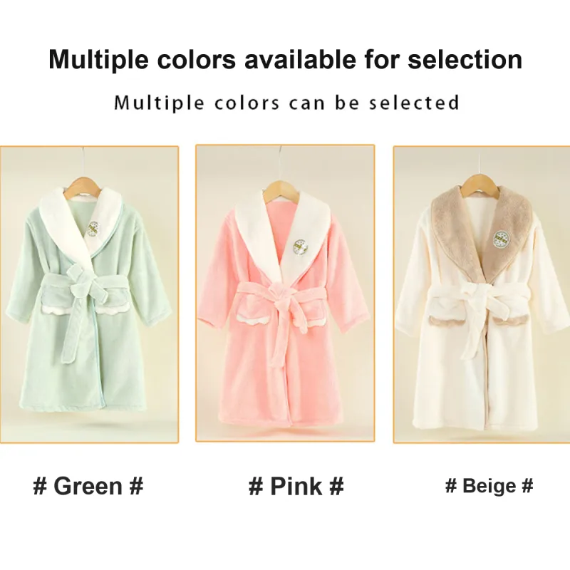Drizzle Pre-school Bath Robes-9