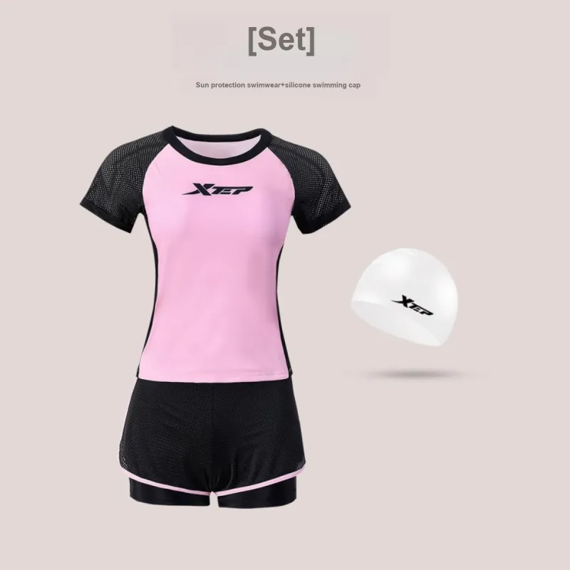 XTEP Swimming Sets Polyester Seaside, Swimming Pool Women's-1