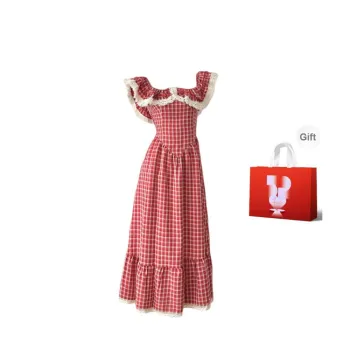 COMMA GIRL Sleeveless Dress Women's Red