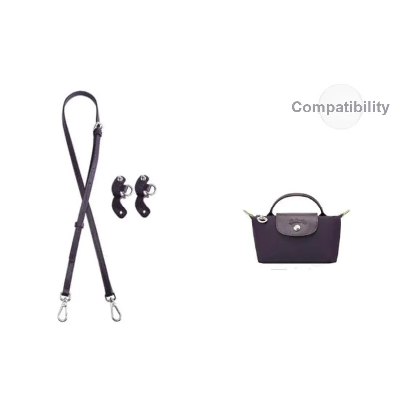 Ingenuity Handmade Cow Leather Bag Strap Women's Multicolor