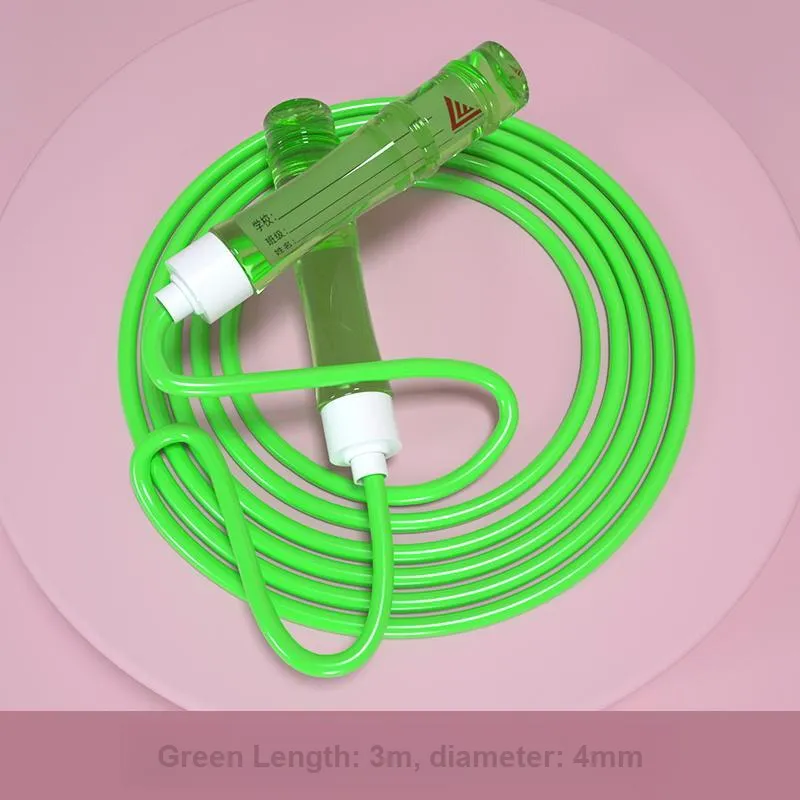 LENWAVE Fitness Training Non Countable Jump Ropes Students Handle Material Plastic, Rope Material PVC 3m-12