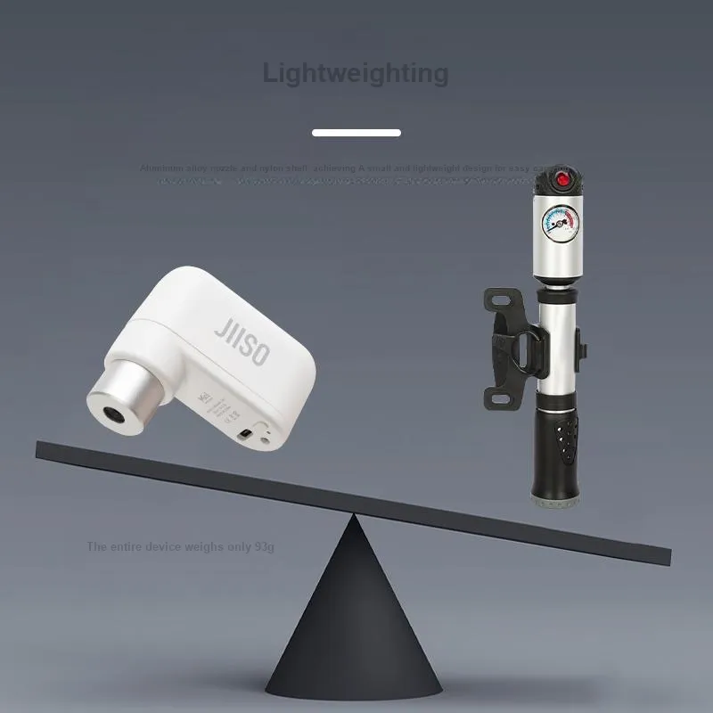 JIISO Bicycle Balls Electric Pump-4