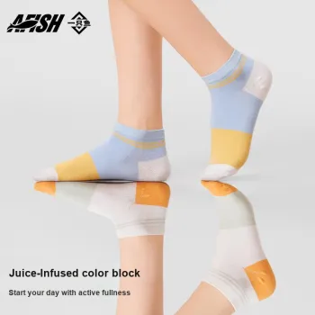 AFISH Ankle Socks Women's 5 Pack Shopping Bag