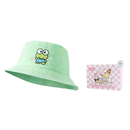 Sanrio Kero Kero Keroppi Bucket Hats Unisex