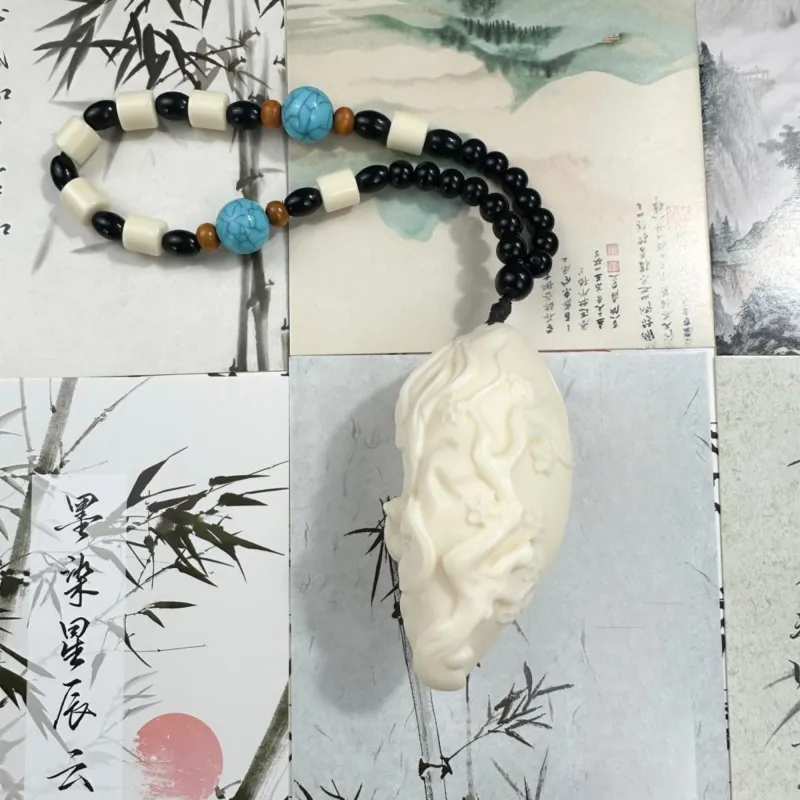 Tang Zhi Bodhi Root Ornaments Unisex-1
