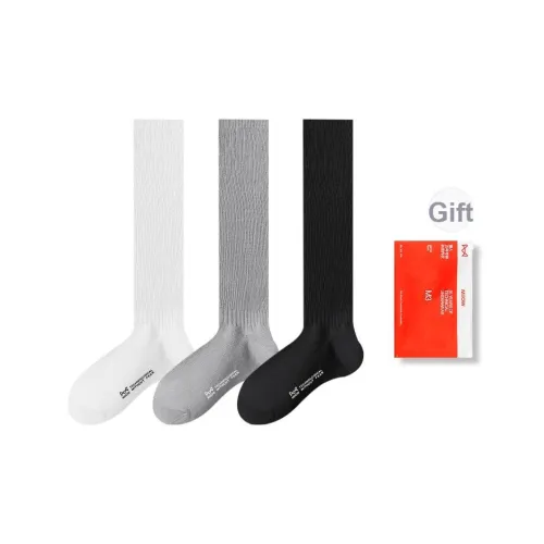 MIIOW Колено Высокие Носки Женские Сумка для покупок 3 упаковки