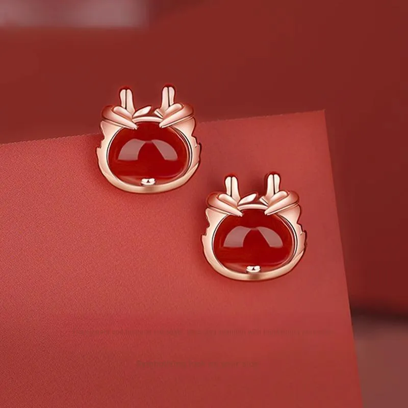 ONEKISS Tower Gold Plated Earrings Women's-4
