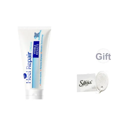 Крем для ног Silkia с увлажнением устойчивый к растрескиванию отшелушивающий и удаляющий мертву кожу и мозоли 80 мл