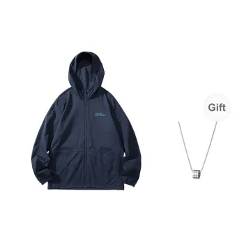 Jack Wolfskin Jackets Coats Men's Marine Blue With Free Accessory