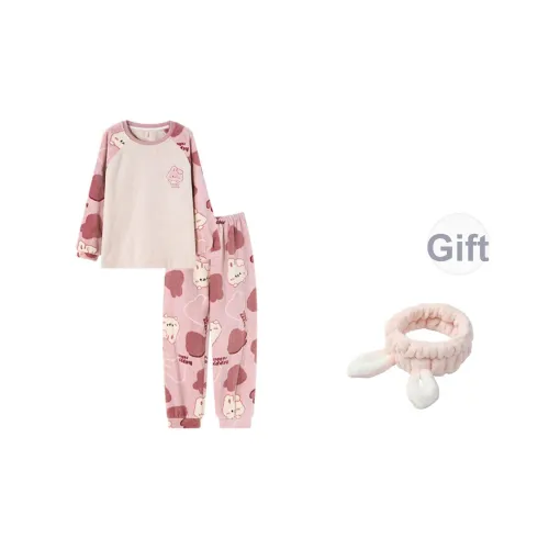 LEZIYUN Пижамный комплект Осенний и Зимний Женский