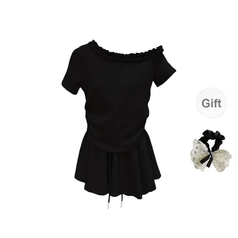 PAVEA Two Piece Skirt Sets Women's-9