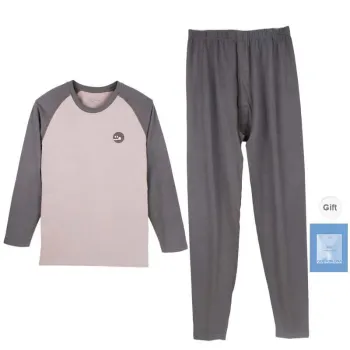 Cotton Gene Thermal Set Men's Shopping Bag Nickel Gray