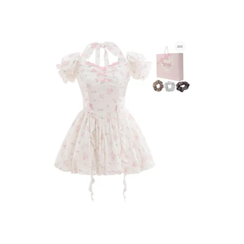 SNBL Короткий рукав Платье Женское