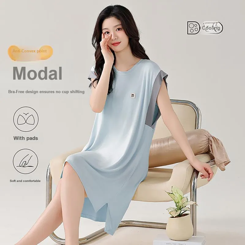 GOSO Nightgown Women's Sky Blue-2