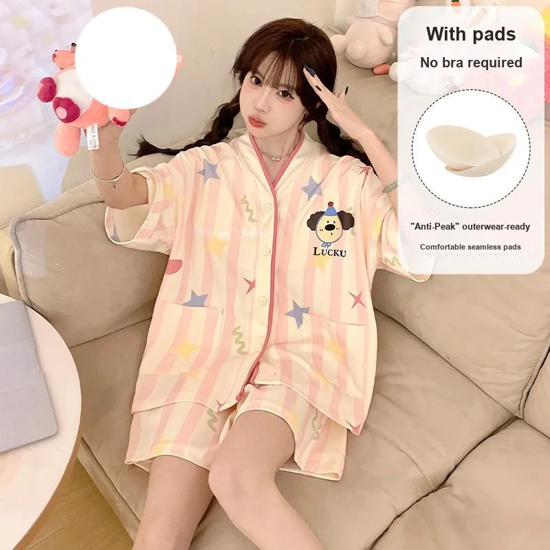 O'MESIK Pajama Set Women's Pink-4
