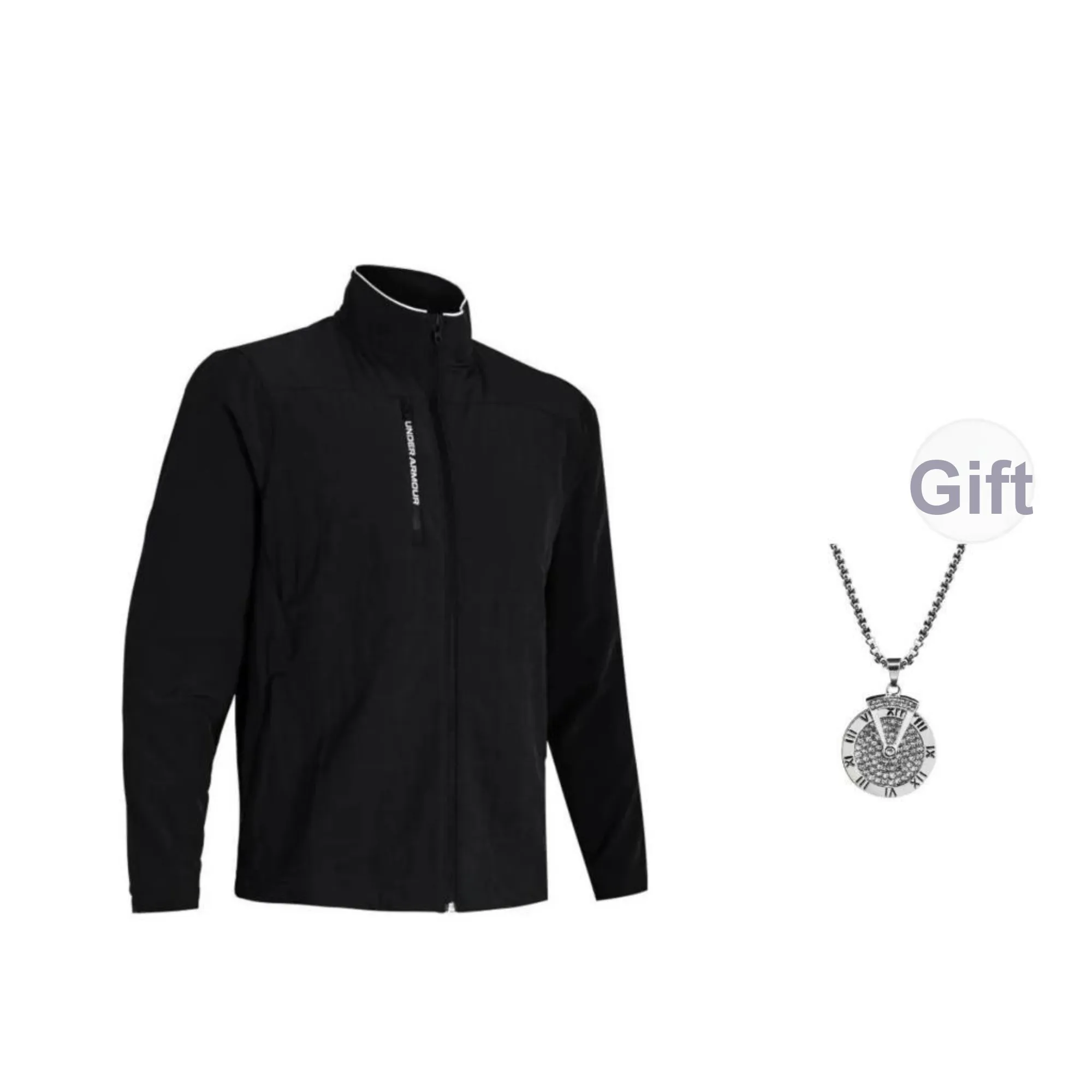 Under Armour Storm Revo Jackets Coats Men's Black Comes With Necklace