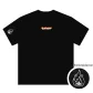 Black with White Embroidery