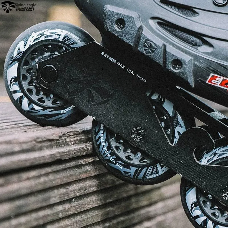 FLYING EAGLE Inline Skates Unisex Black-6