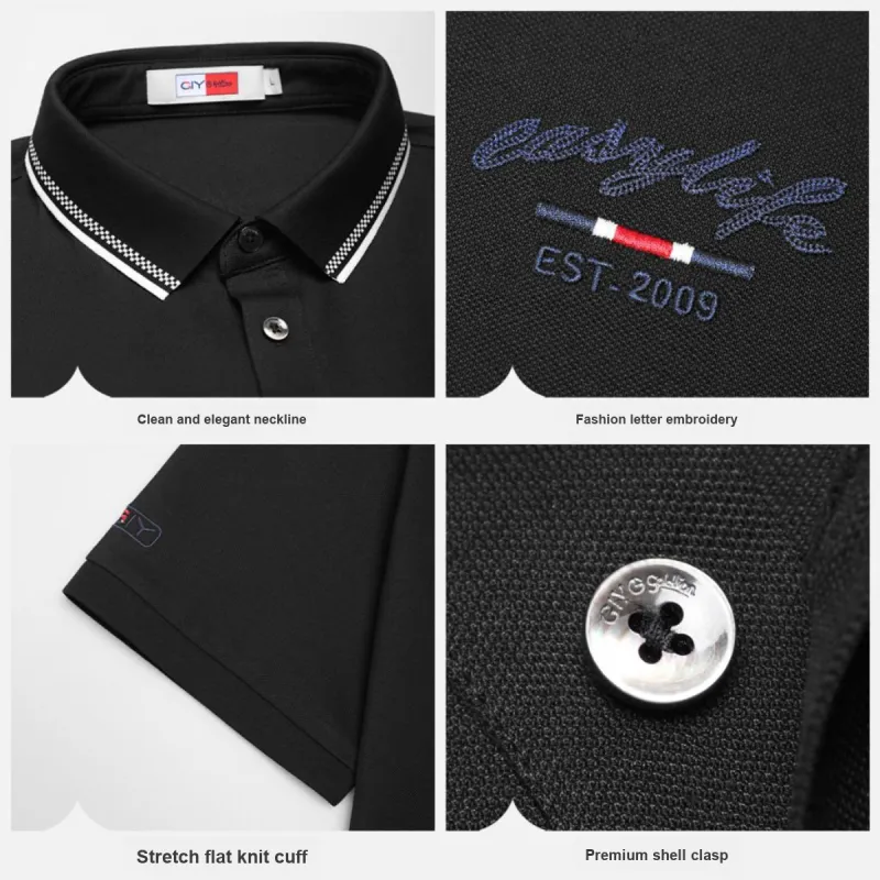 GY Goldlion Polo Shirts Men-5
