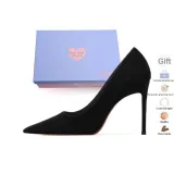 Black Suede 10CM[Gift Box Set]