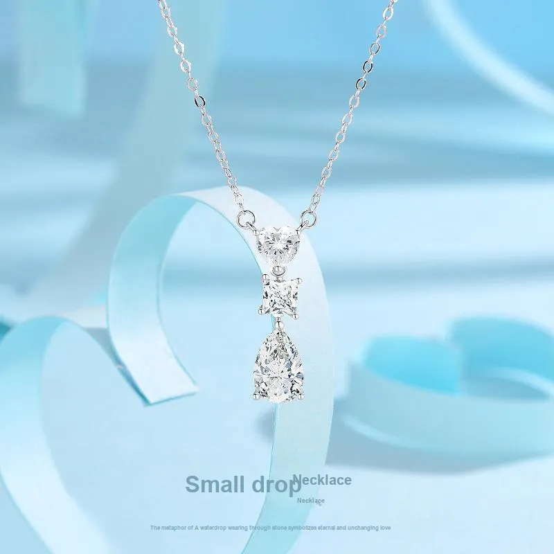 Andaozi S925 Silver Necklaces Women's-1