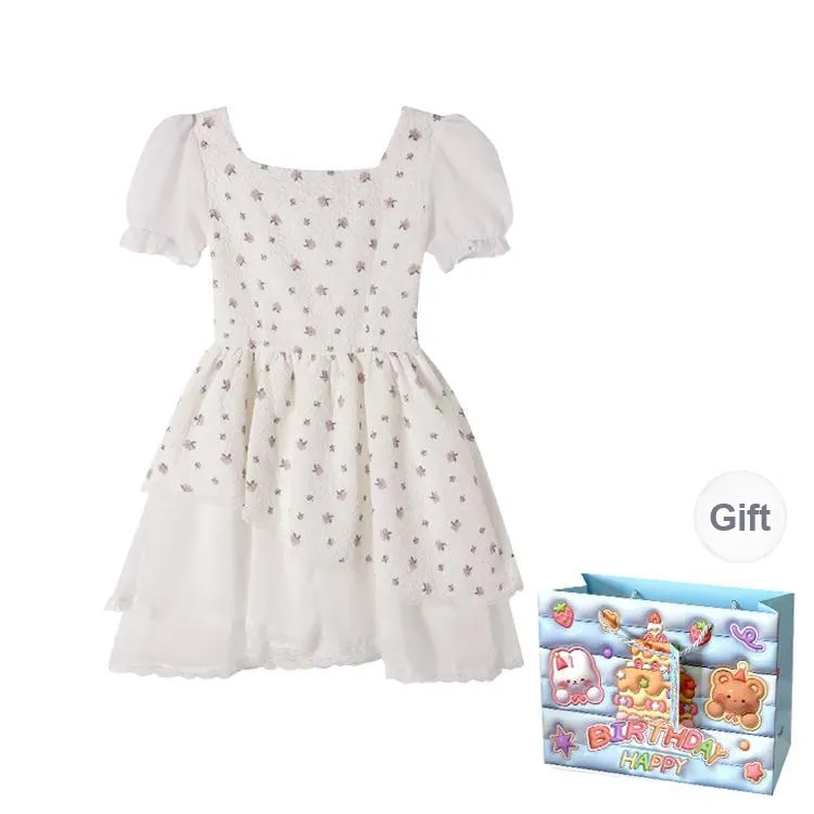 REMOULD Short Sleeved Dress Women's White-1