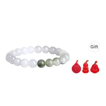 MUGONGZI Natural Tianshan Jade Bracelets Unisex