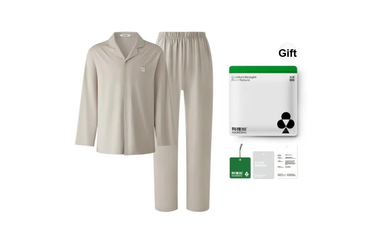 YOUKESHU Pajama Set Unisex Gift Box Set