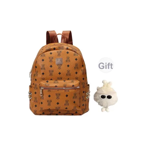 SEVENMOONS ПУ (полиуретан) Рюкзак Женские Коричневый Черный Розовый Экрю