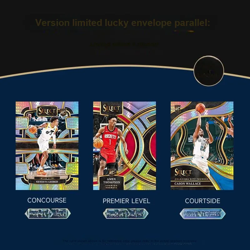 PANINI Select Basketball Card Lucky Envelope Version Sports Cards 1 Box Included-2