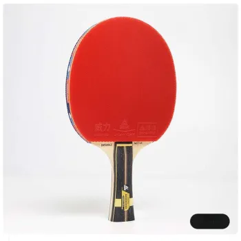 PEAK Ping Pong Paddles Unisex All Wood With Carbon Fiber Black Red