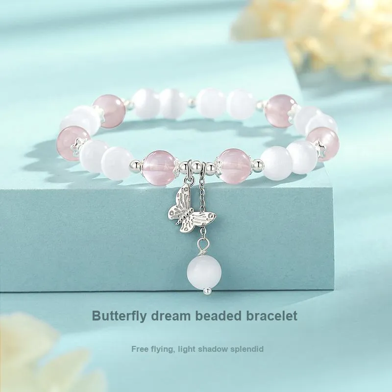 KADER Glass Cat Eye Bracelets Women's-2