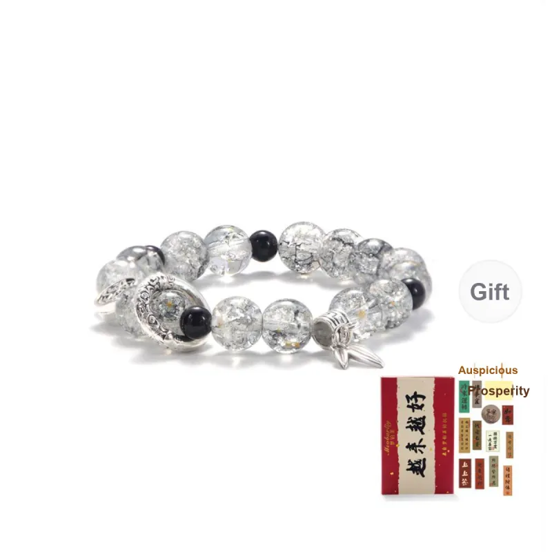 MEOBURLIY Colored Glaze Bracelets Unisex-1