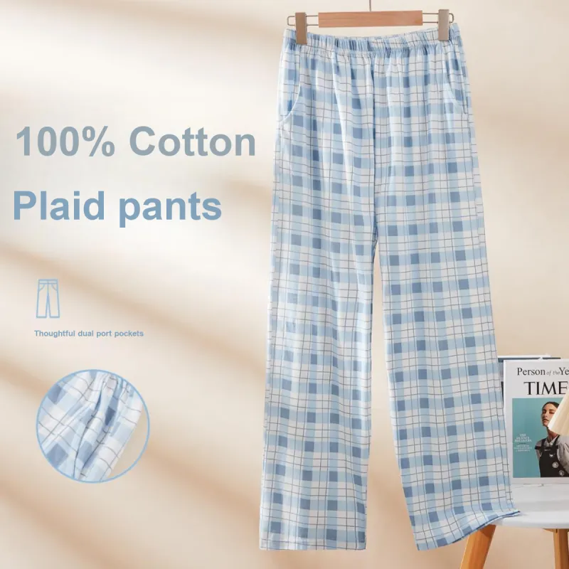 H YXIANG Men Pajama Pants-13
