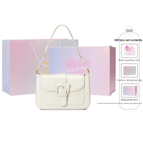 JUST STAR PU Shoulder Bag Baguette Bag Crossbody Bag Shoulder Bag Women's Multicolor