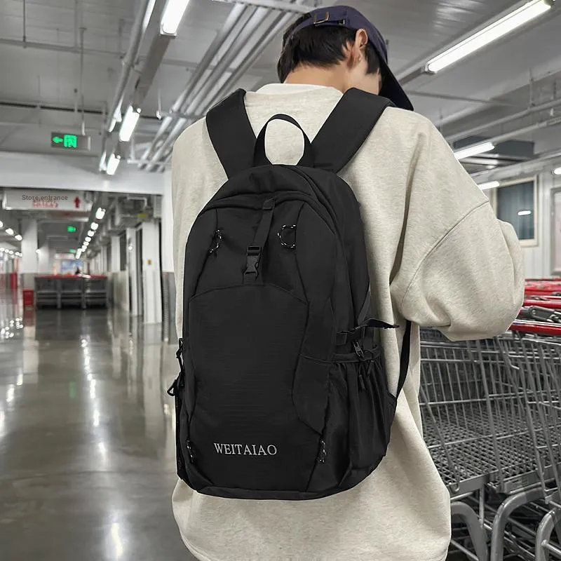 Debecca Nylon Backpack Unisex Multicolor-5