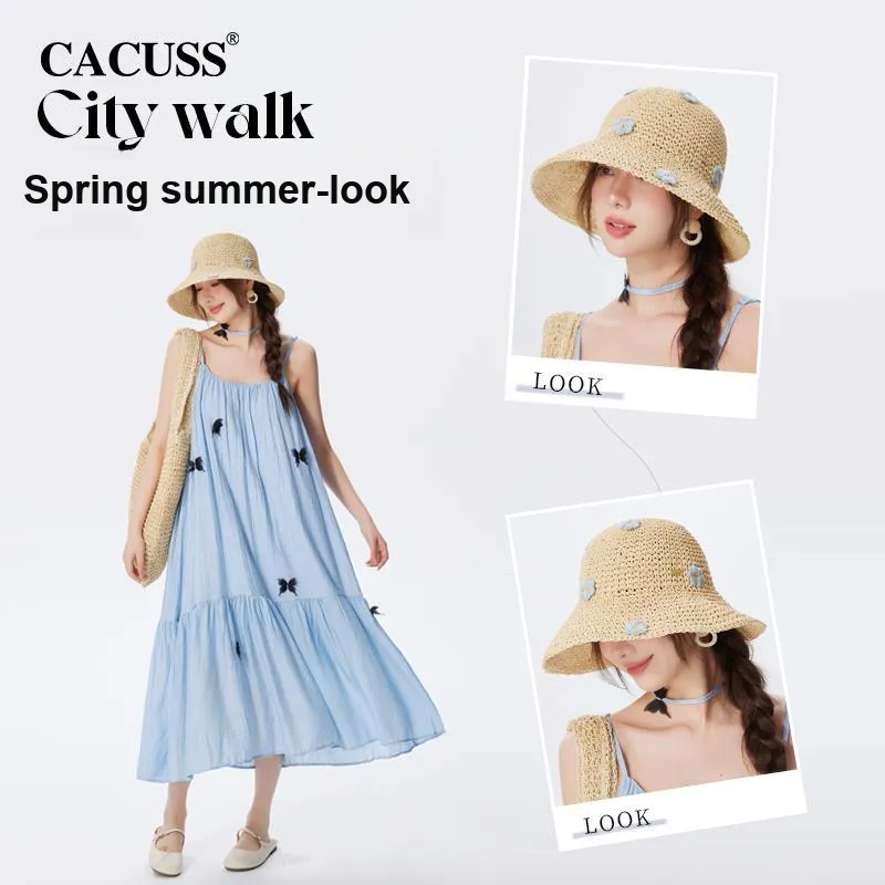CACUSS Junior Cellulose Sun Protection Hats Women's-3