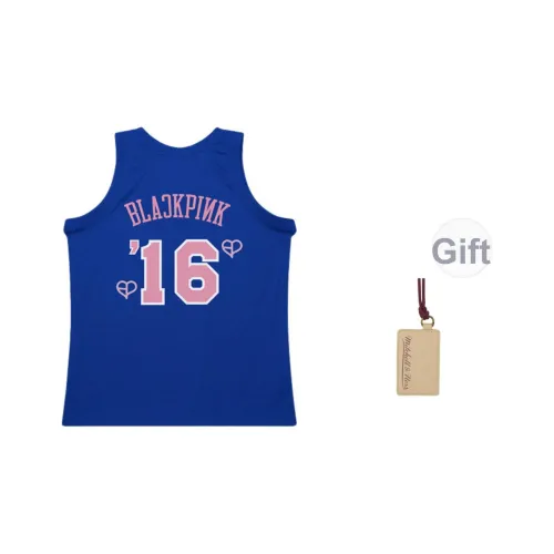 MITCHELL NESS x BLACKPINK Топ без рукавов Унисекс
