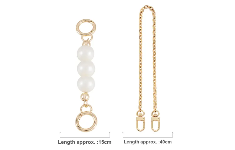 GUYI Metal Bag Accessory Bag Strap Women's Gold Tone-32