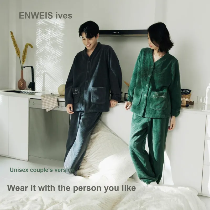 ENWEIS Men Pajama Sets-3