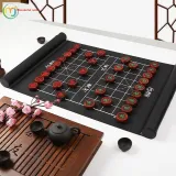 MJ8290 Red Rosewood 4.8cm+Scroll Chess Set