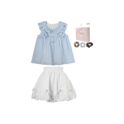 SNBL Повседневный костюм женский синий + белый