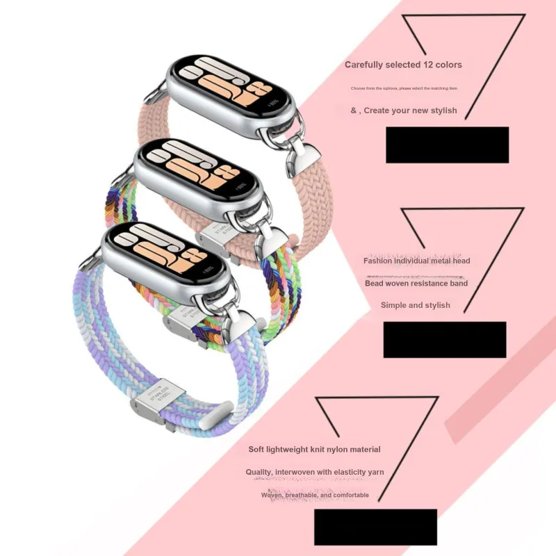 Vobafe Watch Band Xiaomi Compatibility Nylon Material-7