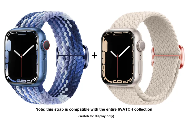 ZHISHENG Apple Compatibility Watch Band 38~49mm Watch Dial Nylon Material-13