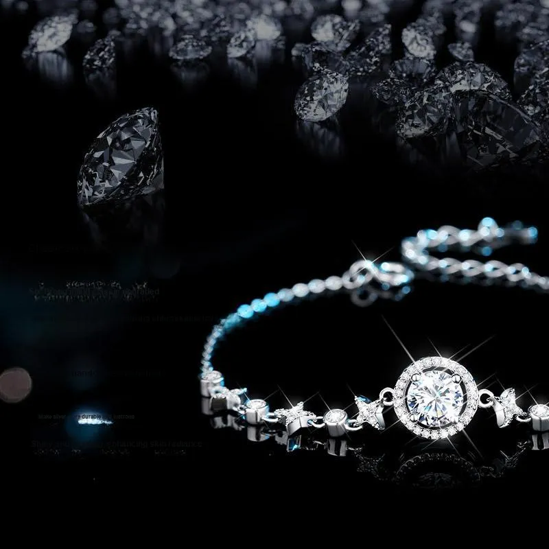 Mini&yaya S925 Silver Bracelets Women's-4