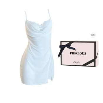 TLXT Nightgown Women's Gift Box Set White